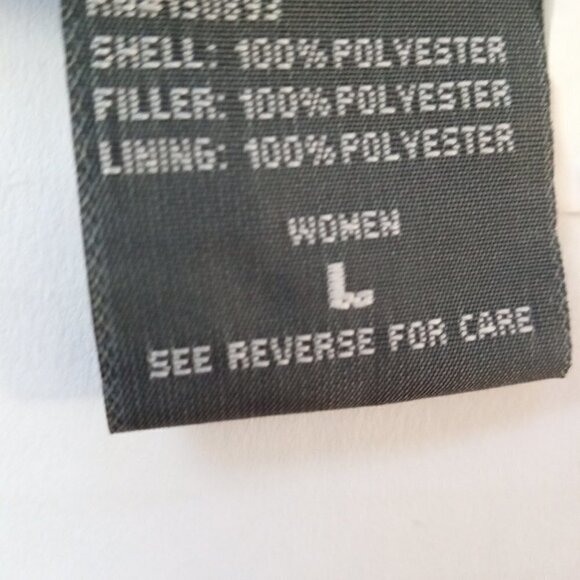 NEW BALANCE WOMEN'S ACTIVE WEAR RUNNING JACKET BLACK.GRAY FLEECE LINED   SZ L - Picture 8 of 8